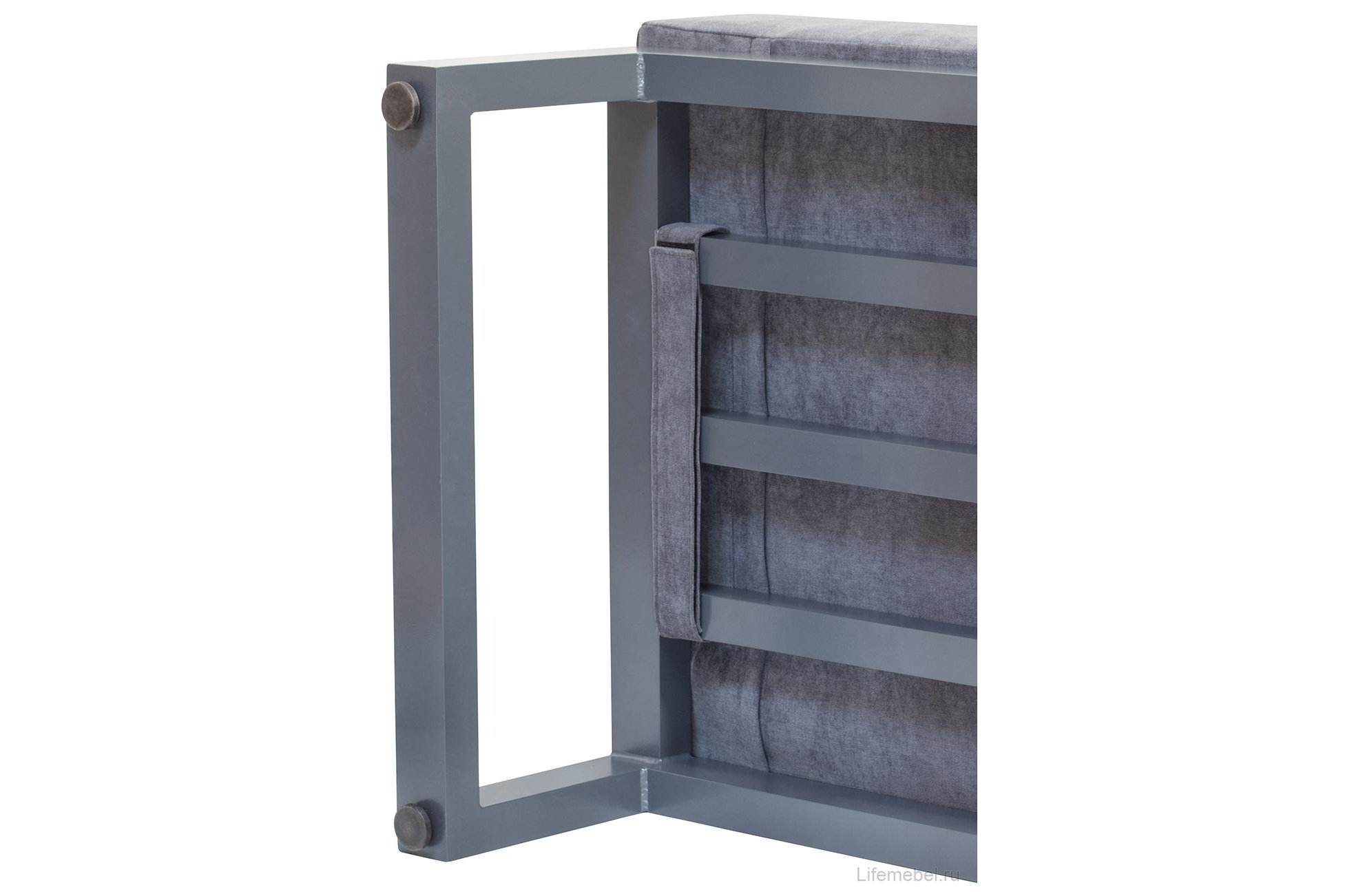 Кофейный комплект из металла Корсика 4 серый