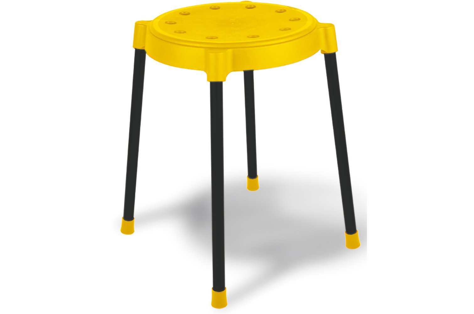 Табурет SHT-S36 черный / желтый
