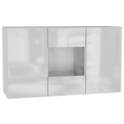 белый / белый глянец