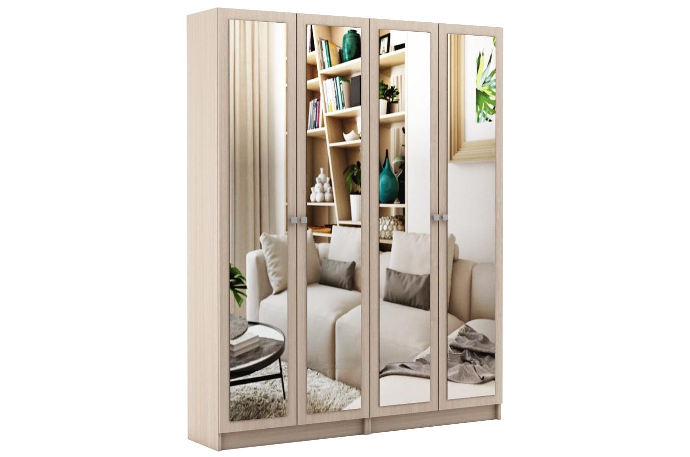 Шкаф Бостон-18 дуб молочный