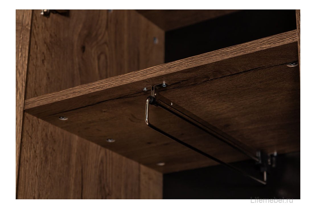 Шкаф Loft дуб табак / графит