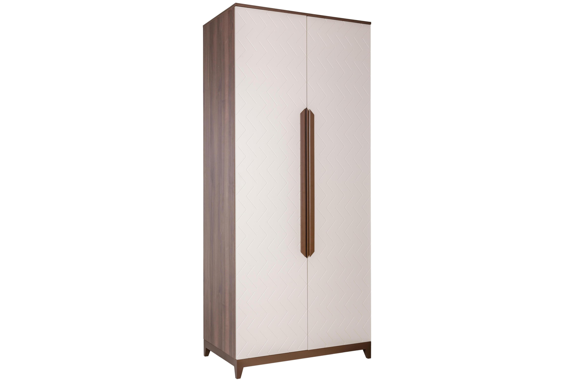 Шкаф Сканди Бежевый двухстворчатый