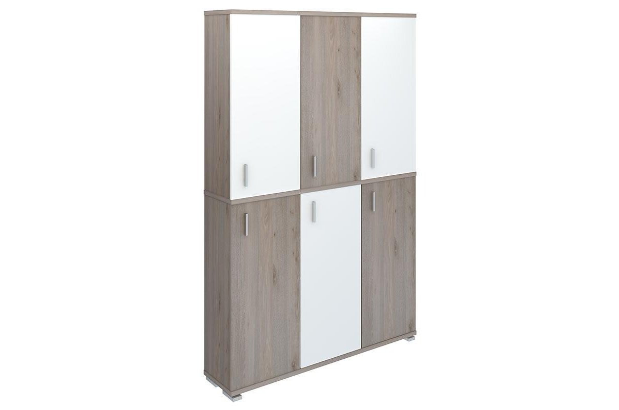 Шкаф ПУ-40-4 НБЕ нельсон / белый