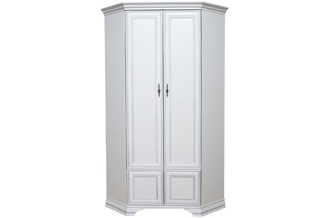 Шкаф угловой Kentaki S320-SZFN2D белый