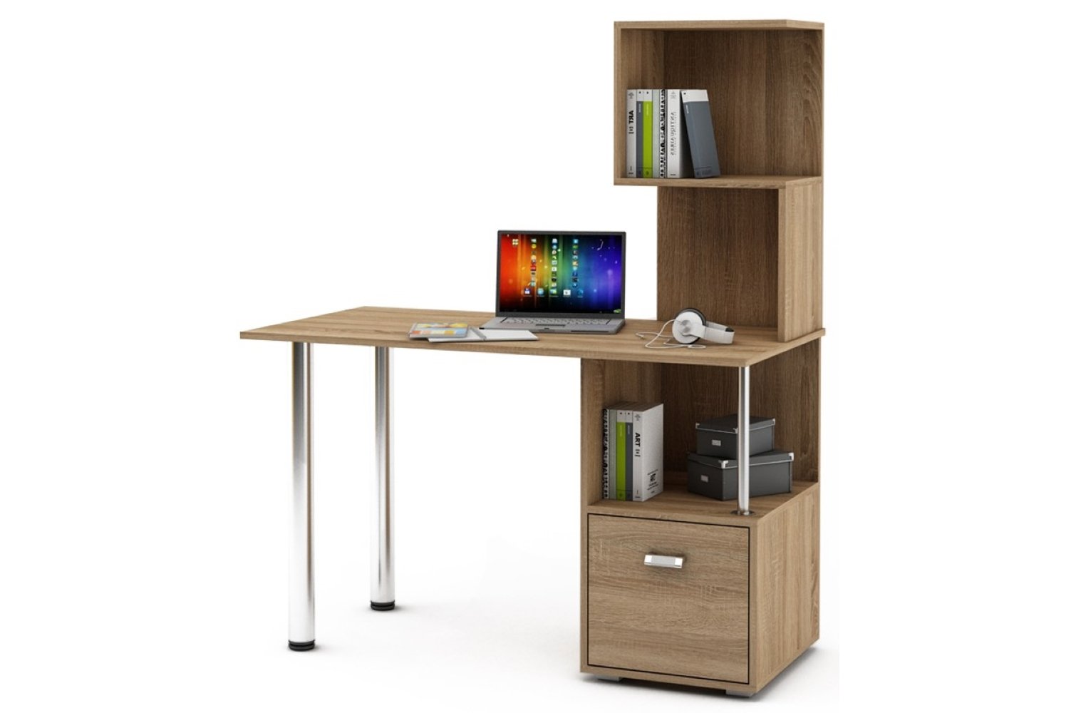 Компьютерный стол Имидж-66 дуб сонома