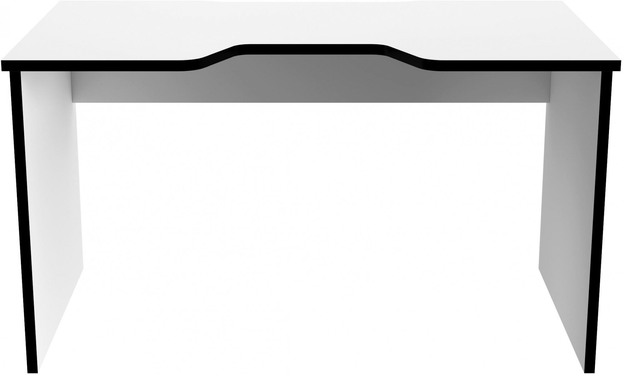 Компьютерный стол С-240 белый / черный