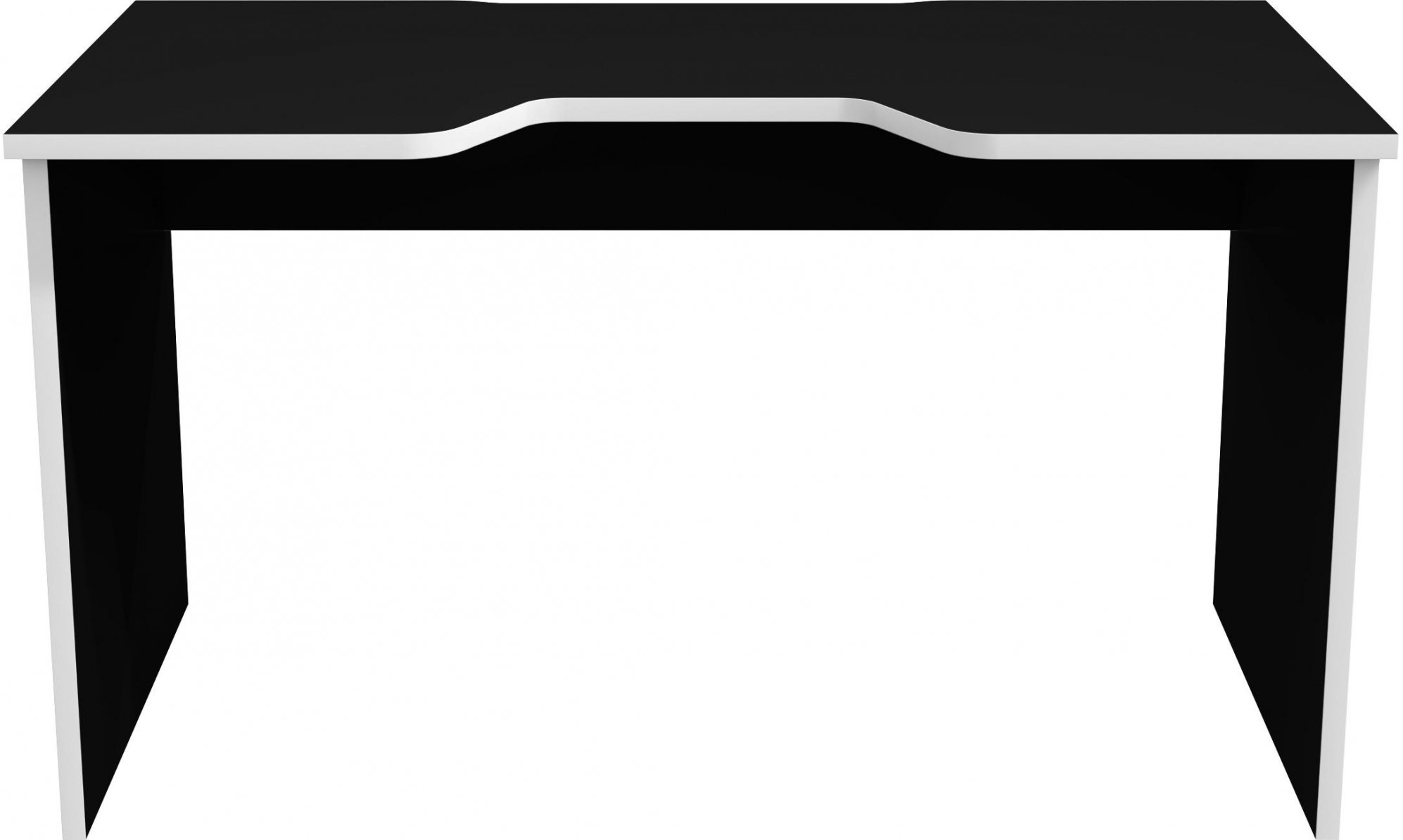 Компьютерный стол С-240 черный / белый