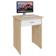 дуб сонома / белый