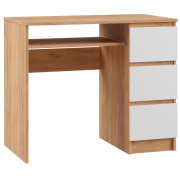 дуб крафт золотой / белый