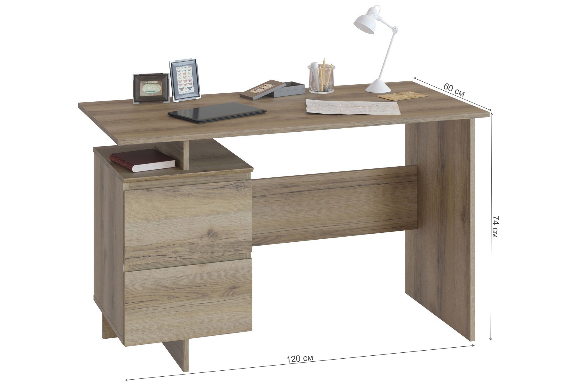 Письменный стол СПм-19 дуб делано