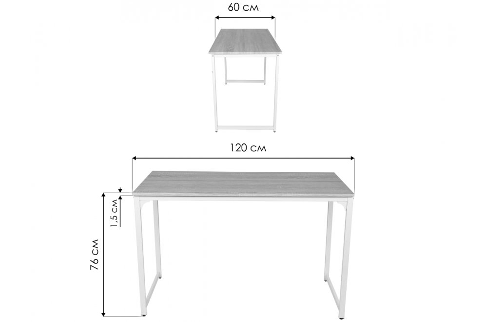 Письменный стол WD-08 oak Письменный стол WD-08 oak