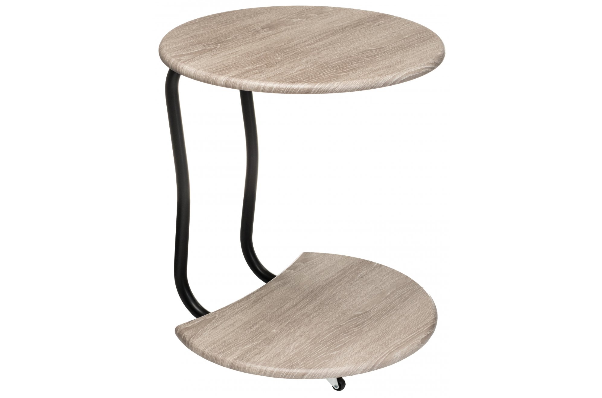 Журнальный столик Андромеда черный матовый / филадельфия грей