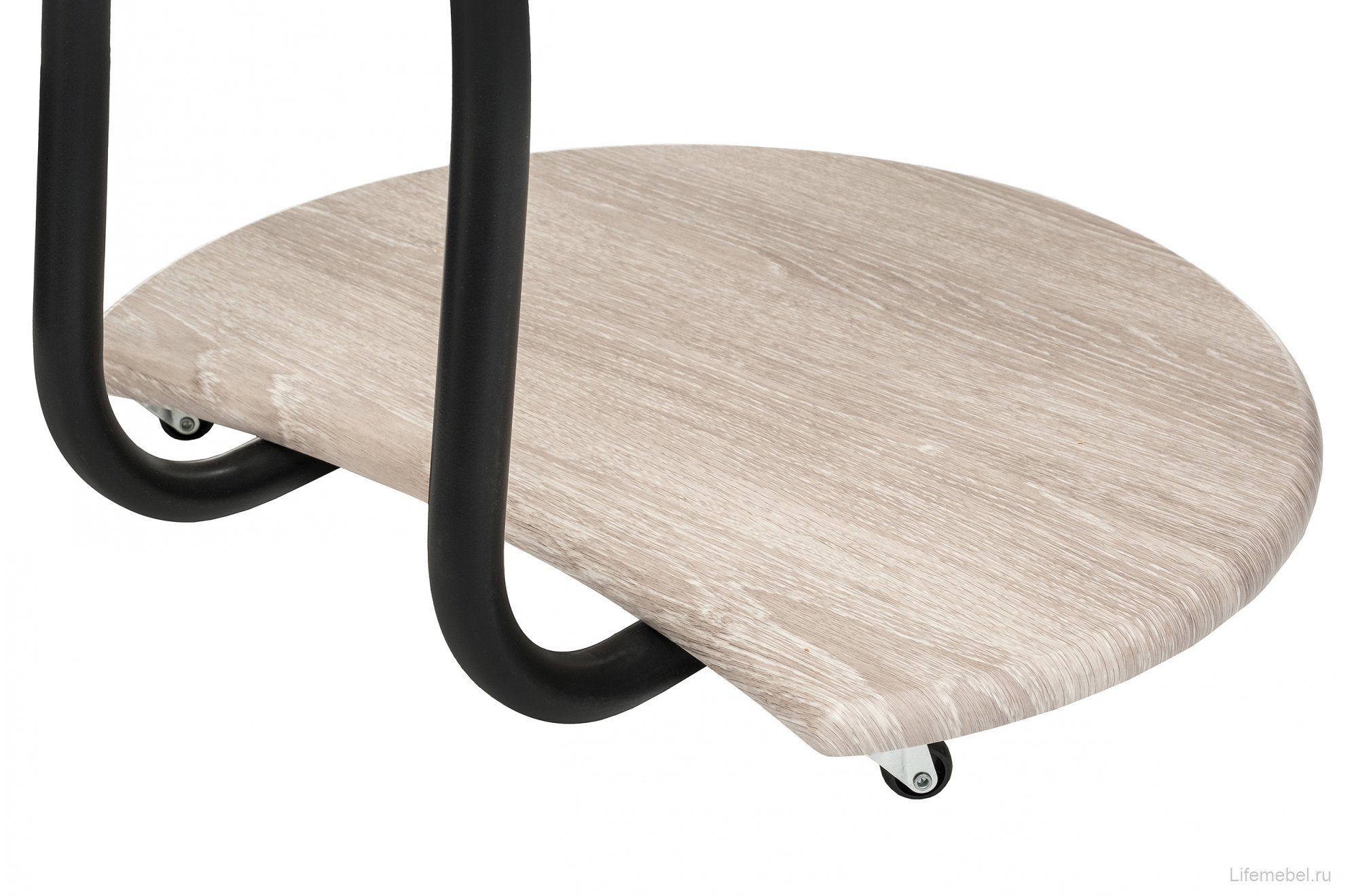 Журнальный столик Андромеда черный матовый / филадельфия грей