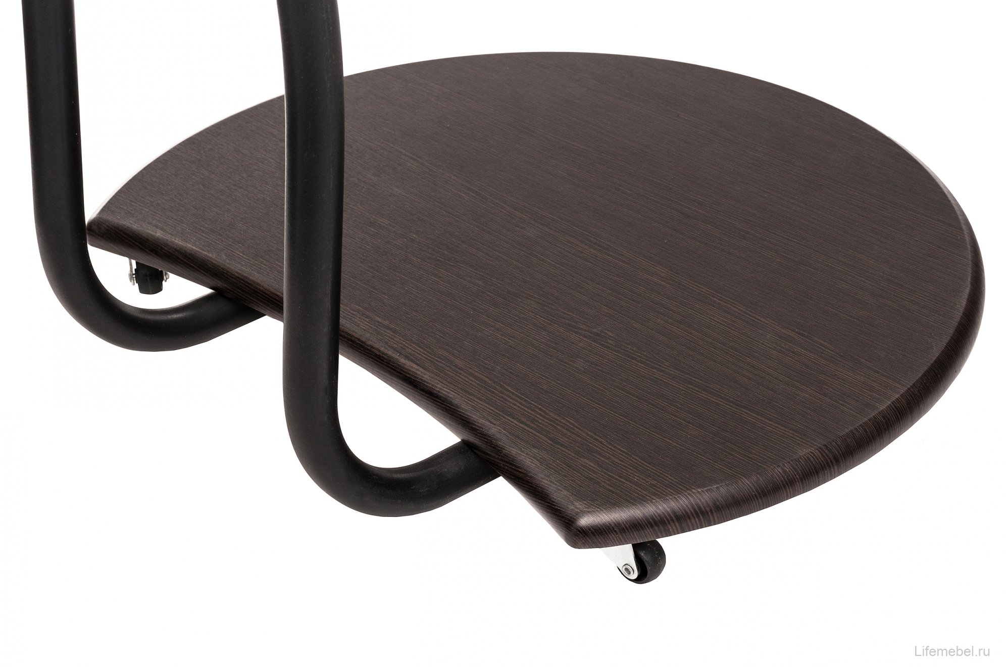 Журнальный столик Андромеда черный матовый / орех