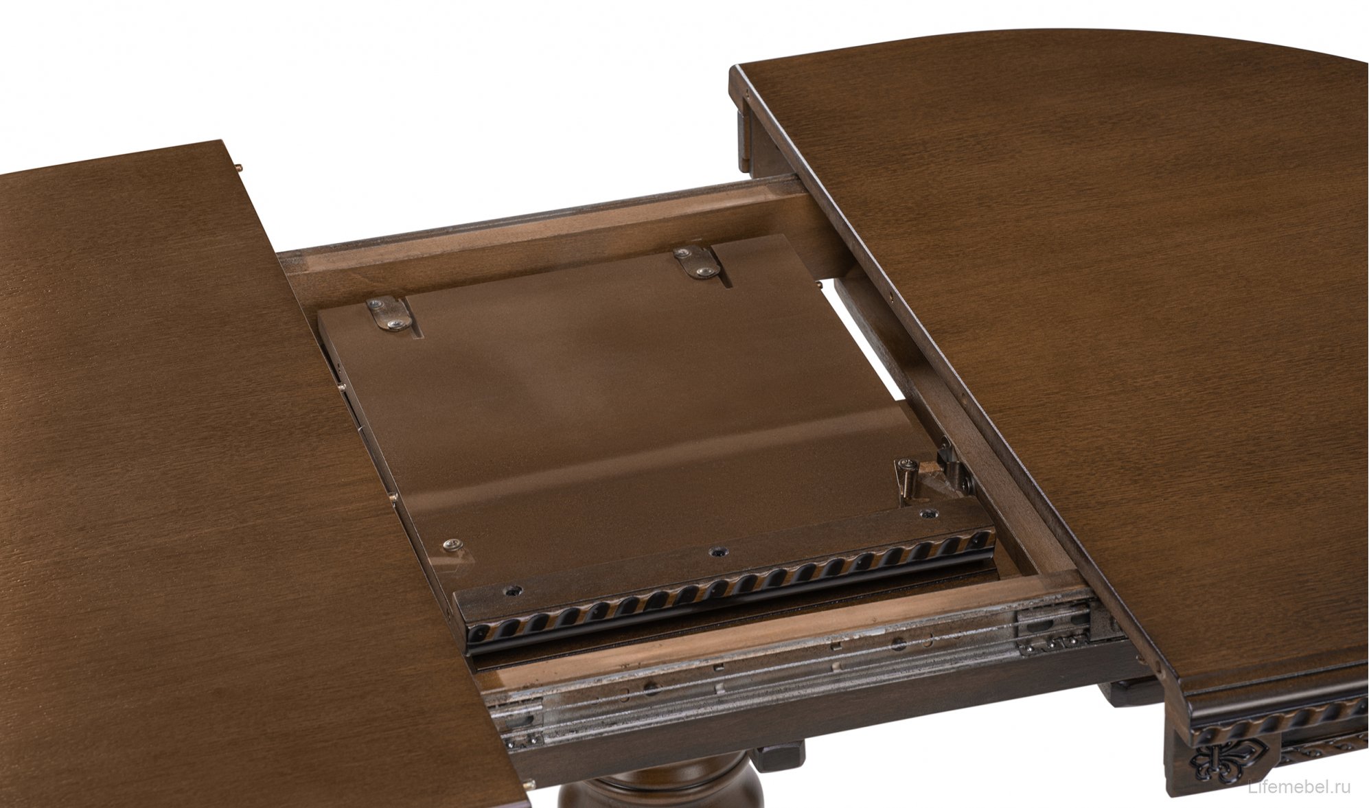 Деревянный стол Аллофан круглый орех