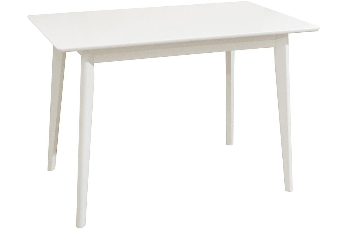Деревянный стол Скандинавия Мини белая эмаль