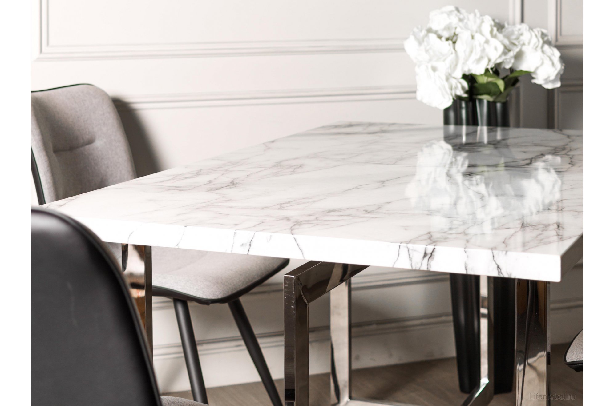 Стол 30F-987W5501-3 150 х 90 х 75 см белый