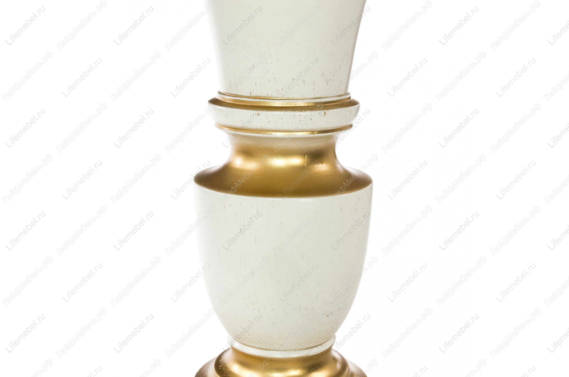 Стол Arno молочный / патина