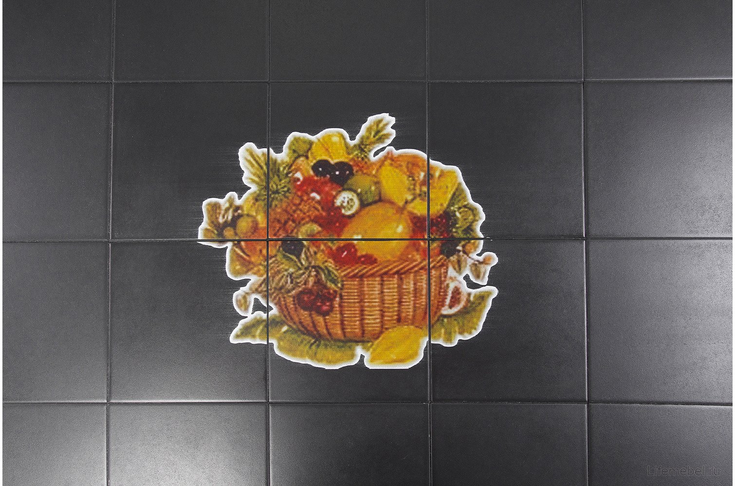 Стол CT 3760P венге /рисунок плитки "Корзина с фруктами"