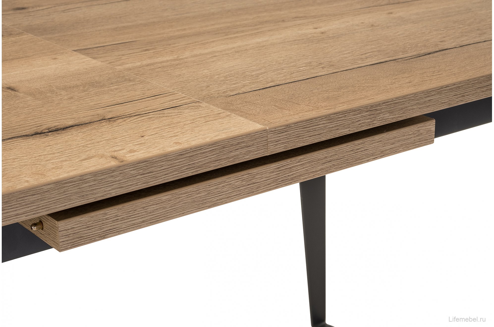 Стол Кхал галифакс натуральный / графит