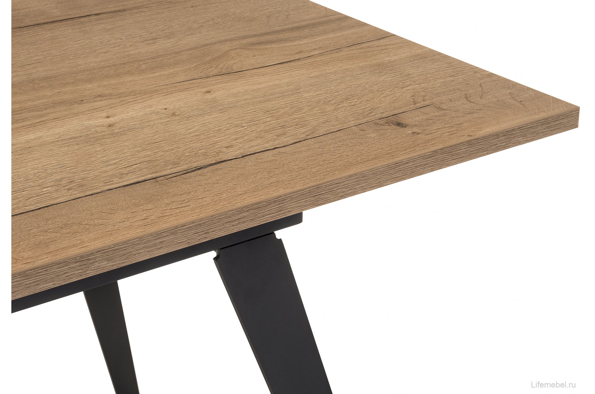 Стол Кхал галифакс натуральный / графит