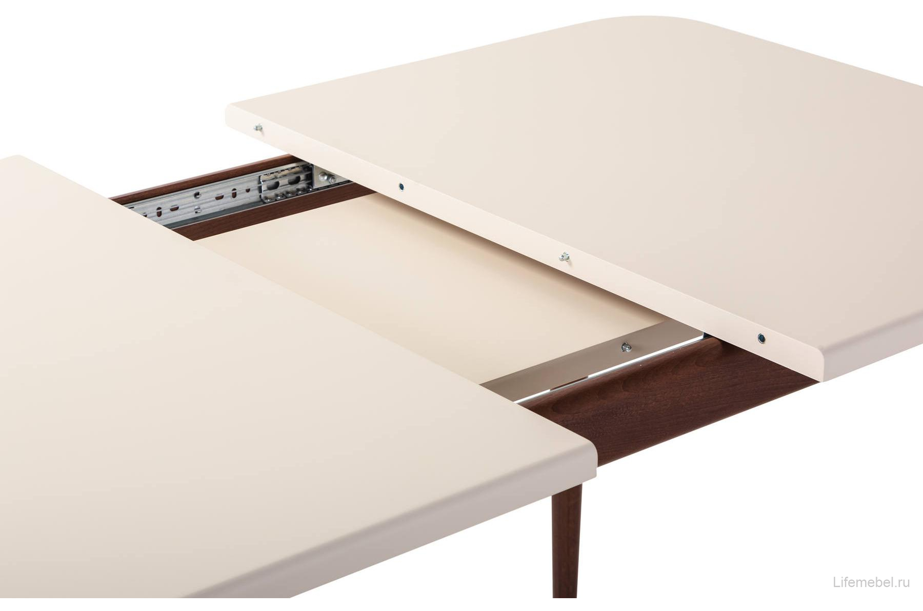 Деревянный стол Сканди бежевый