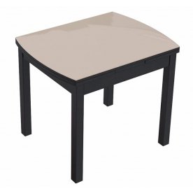 Обеденный  стол со стеклом Тенор Т3 С-433 венге / дуб миланский стекло матовое