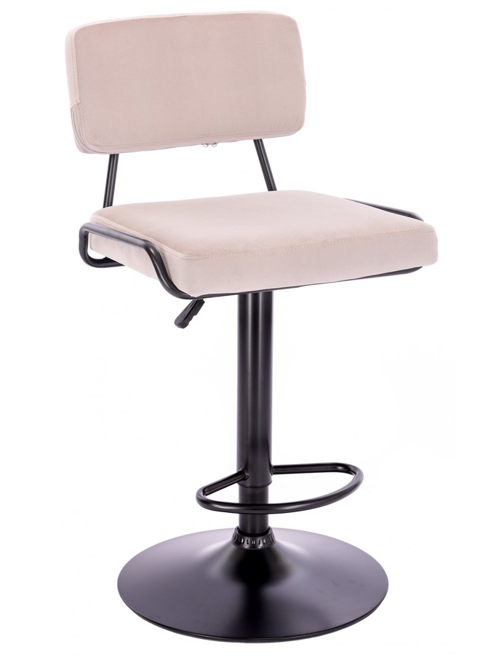 Барный стул Everprof Bit ткань серо-бежевый