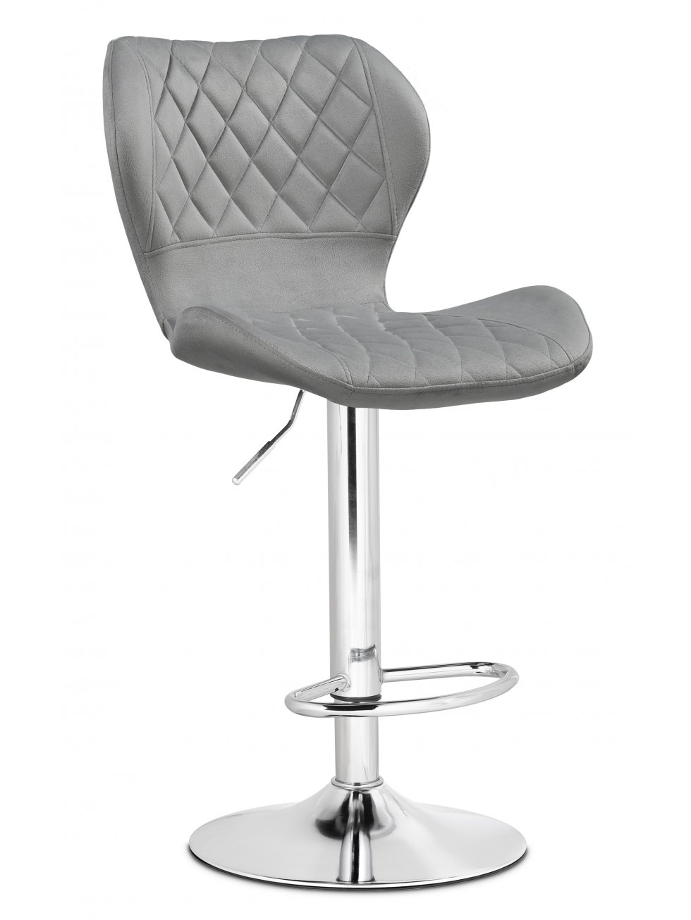 Барный стул Porch chrome / gray