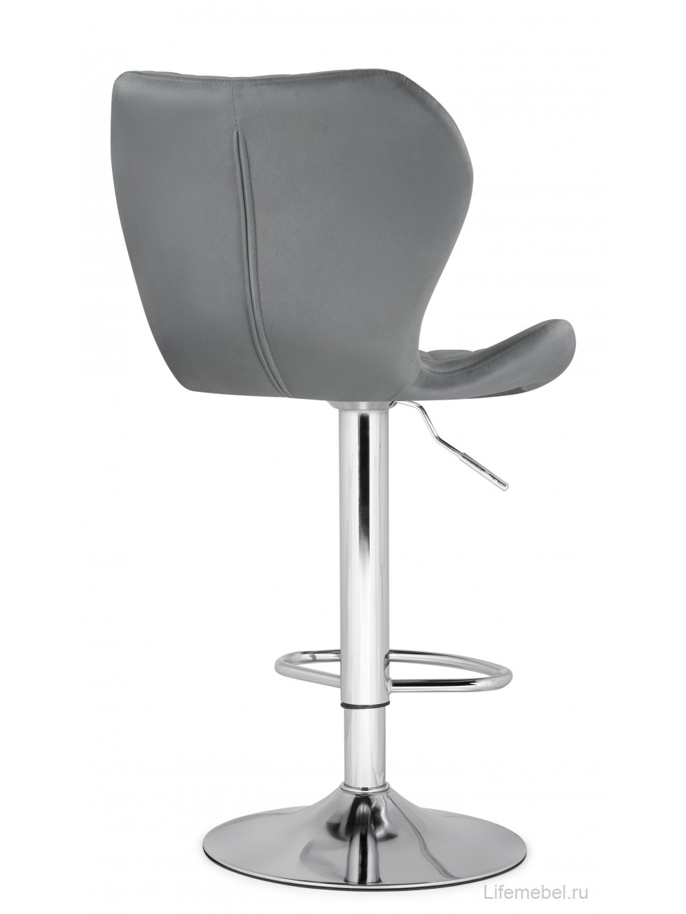 Барный стул Porch chrome / gray