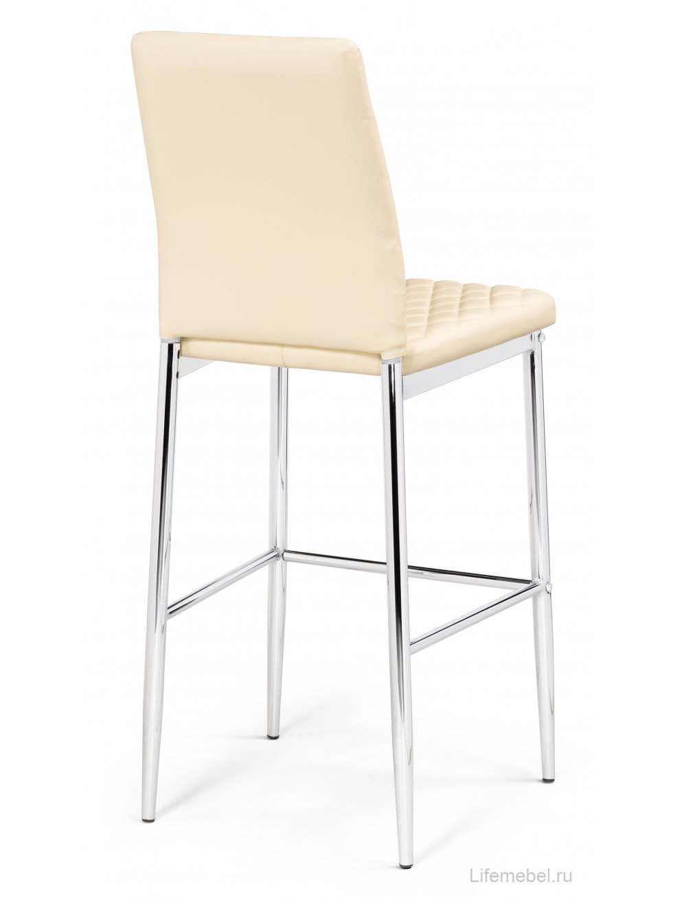 Барный стул Teon beige / chrome