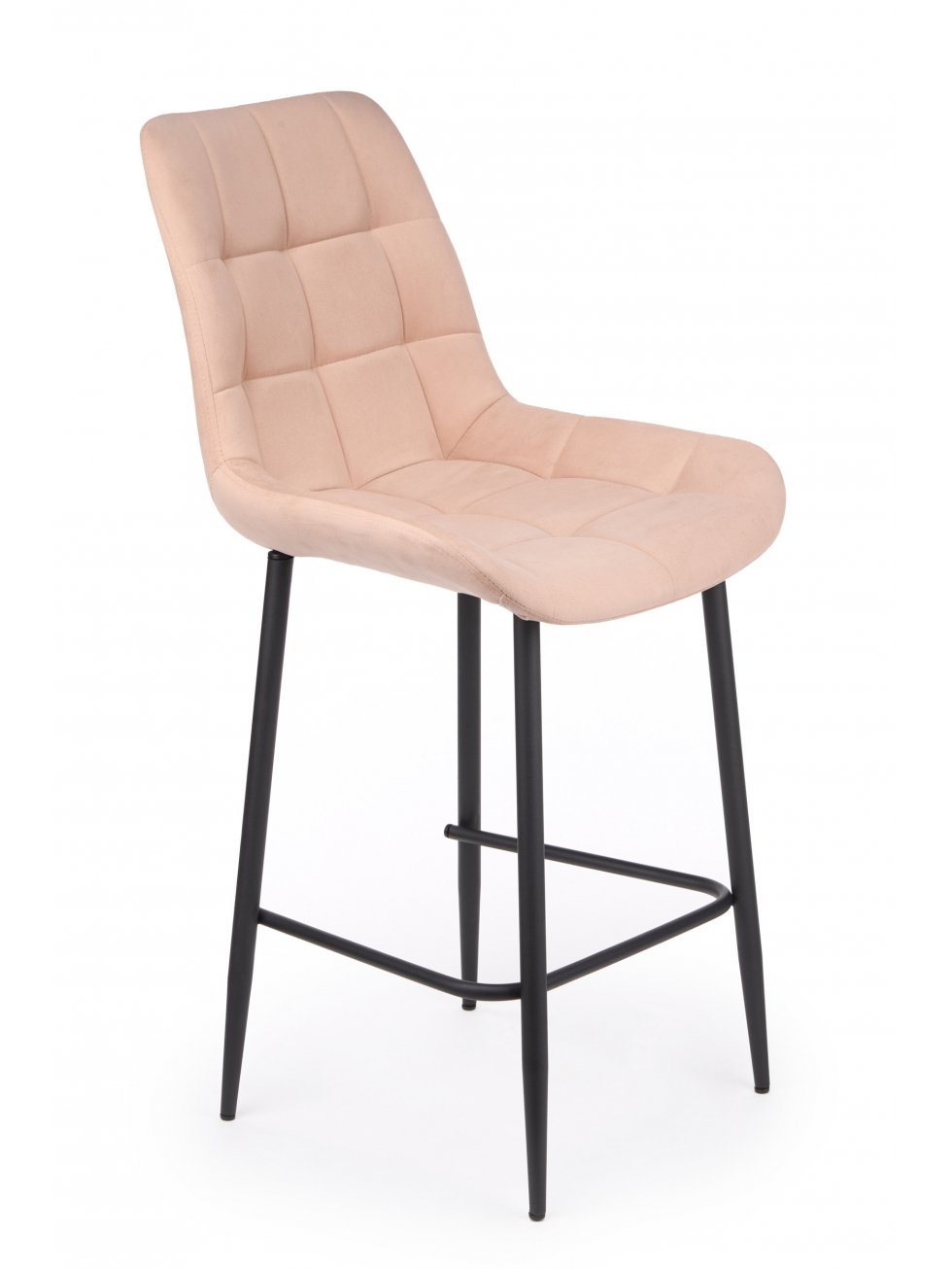 Полубарный стул Челси бежевый (zd 210) / черный