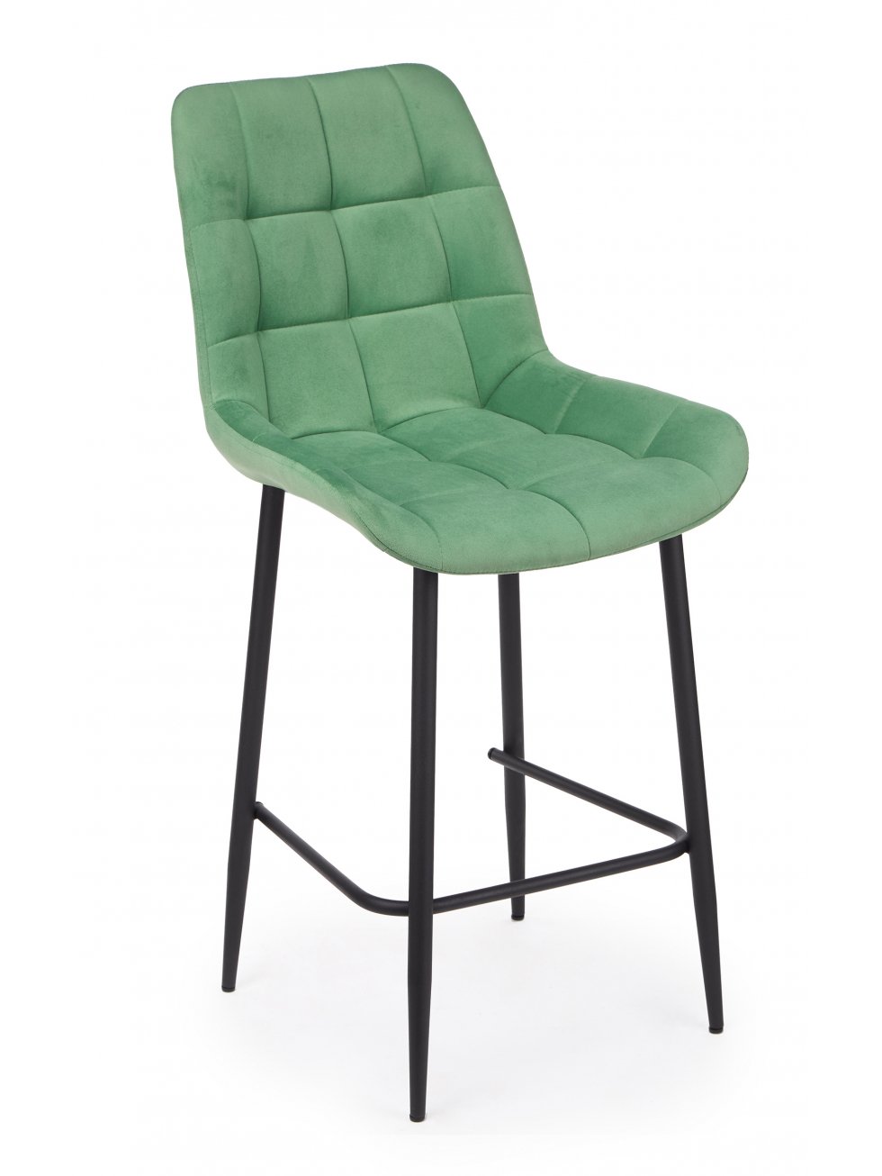 Полубарный стул Челси фисташковый (zd 651) / черный