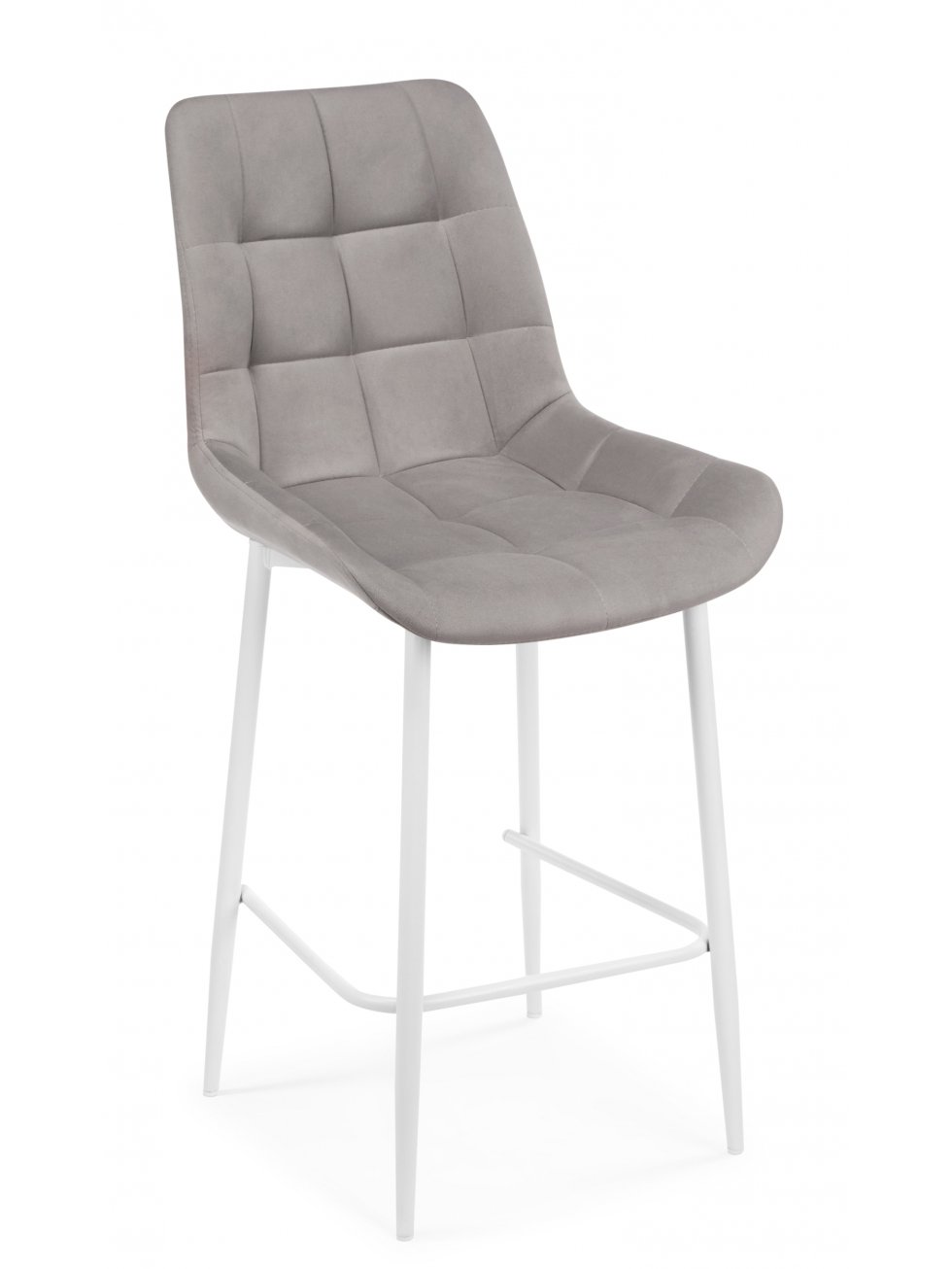 Полубарный стул Челси латте (zd 290) / белый