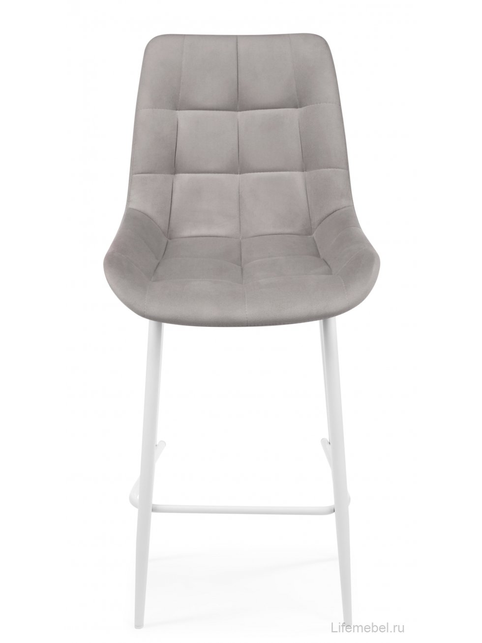 Полубарный стул Челси латте (zd 290) / белый