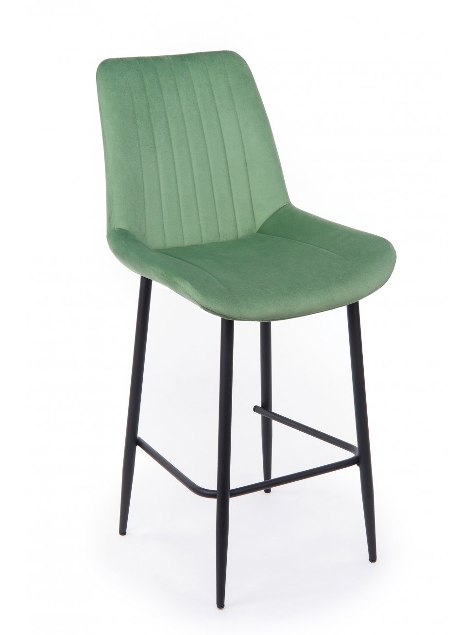 Полубарный стул Седа фисташковый (zd 651) / черный