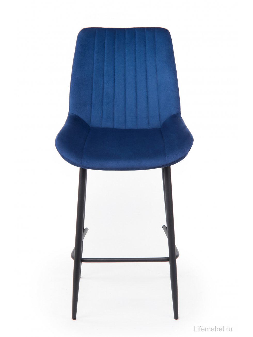 Полубарный стул Седа синий (zd 798) / черный