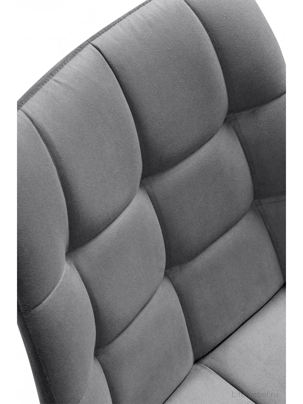 Полубарный стул Стронг темно-серый / черный