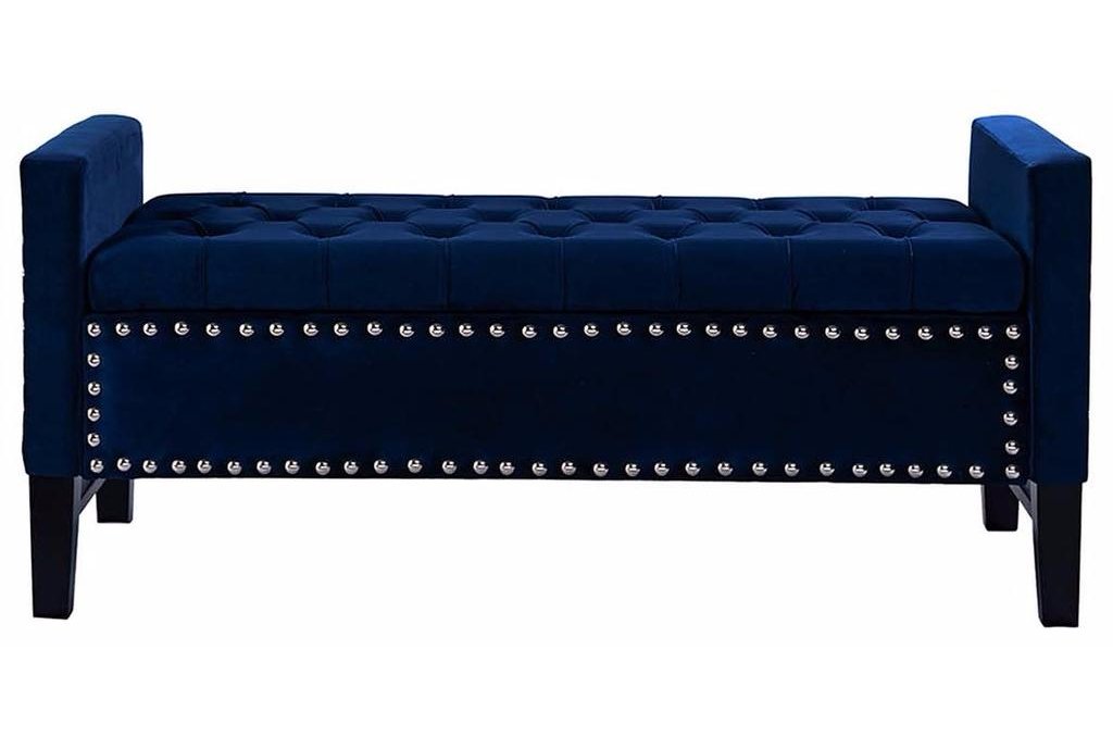 Банкетка Alice cc-67 открывающаяся синяя