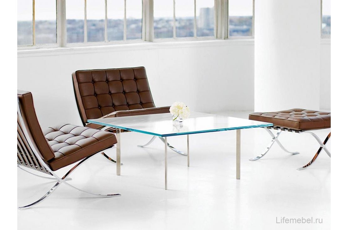 Банкетка Barcelona коньячная