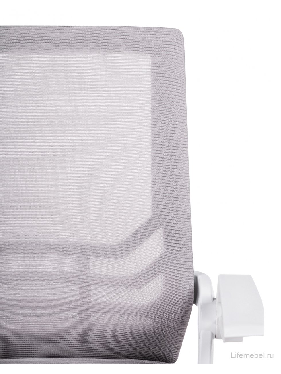 Компьютерное кресло Arrow light gray / white