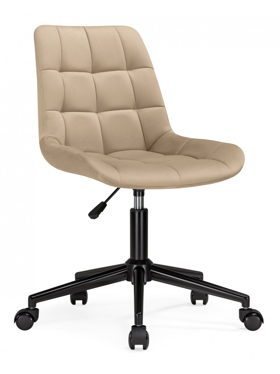 Компьютерное кресло Честер бежевый / черный