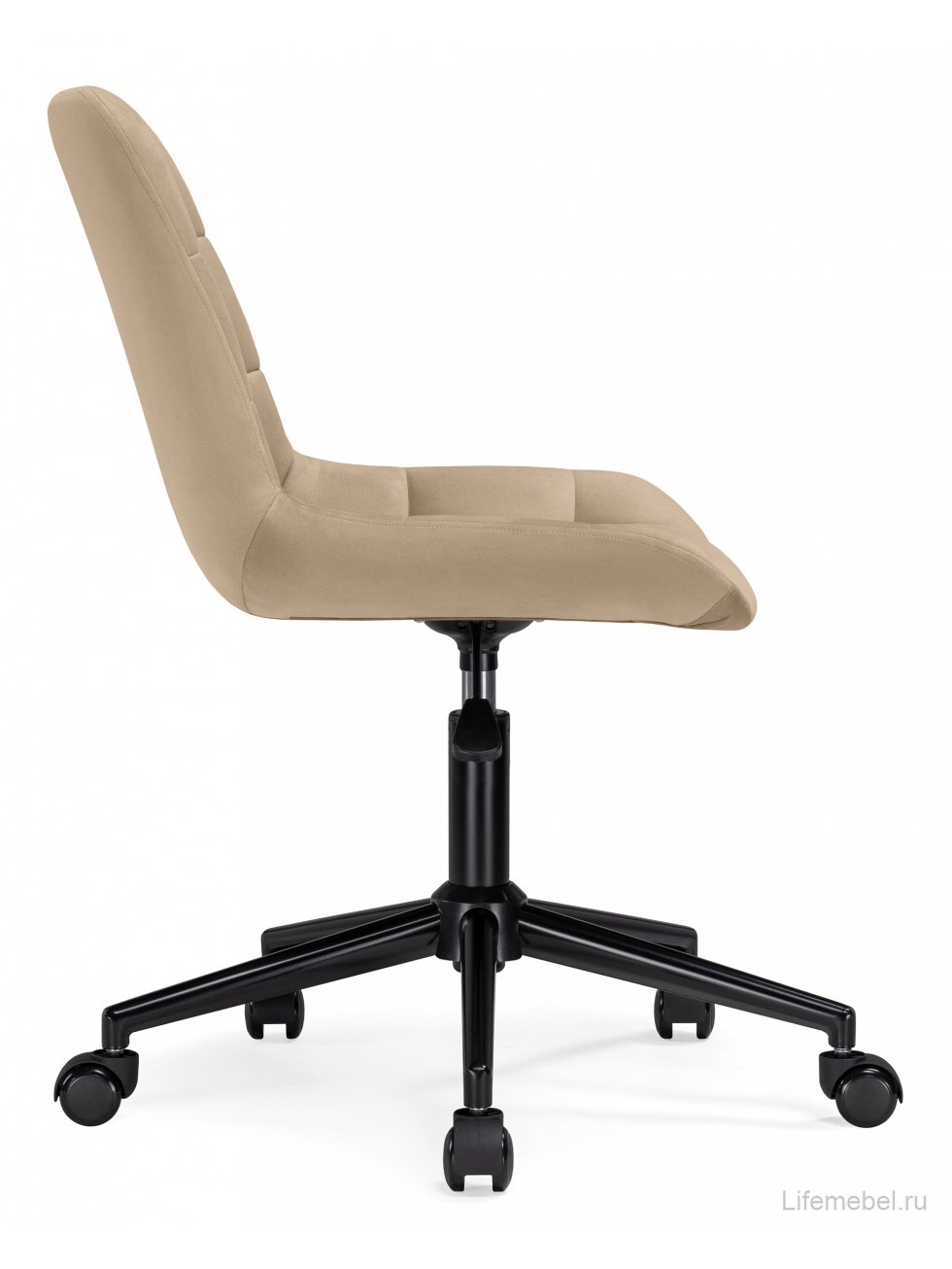 Компьютерное кресло Честер бежевый / черный