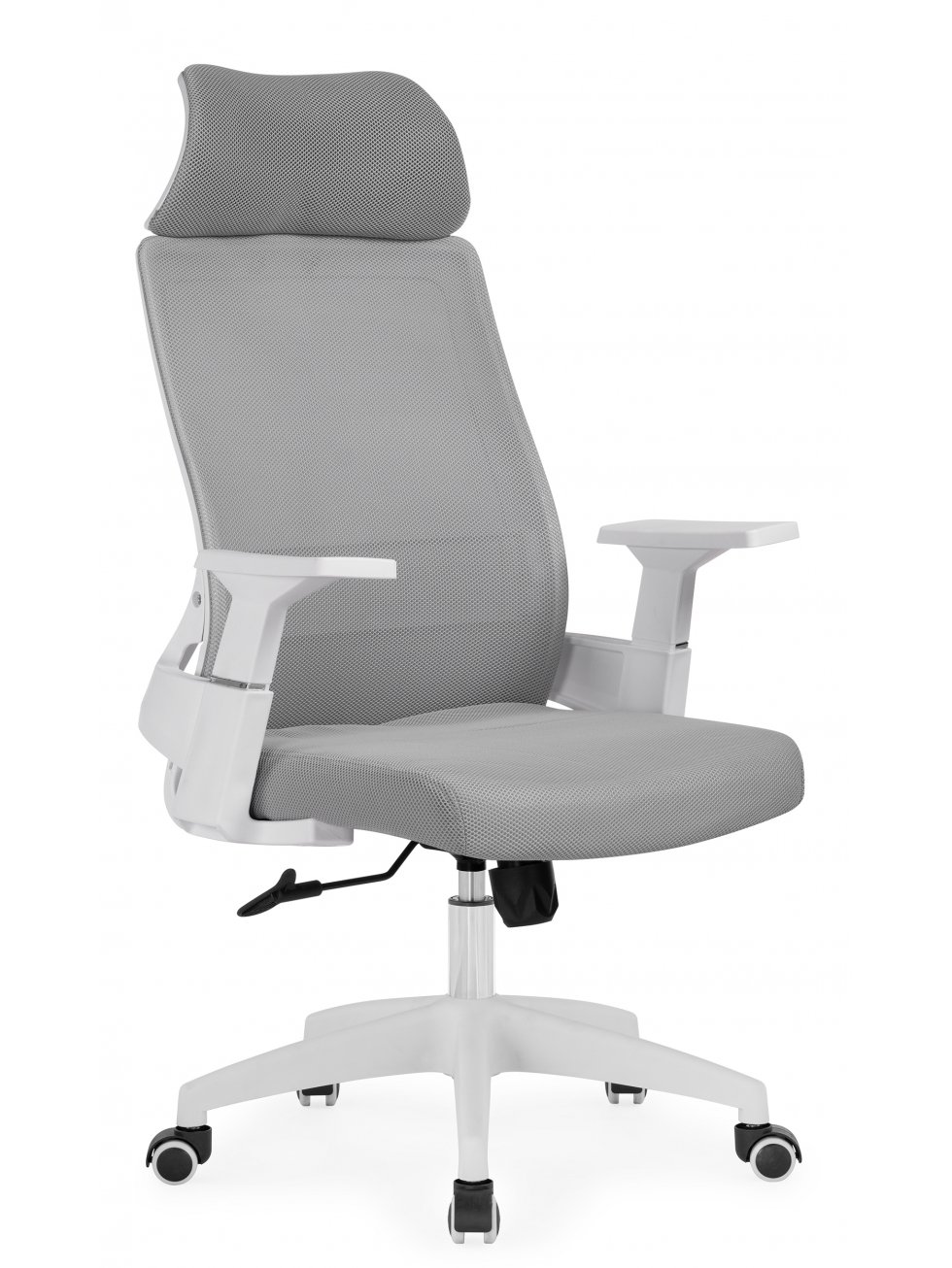 Компьютерное кресло Flok gray / white