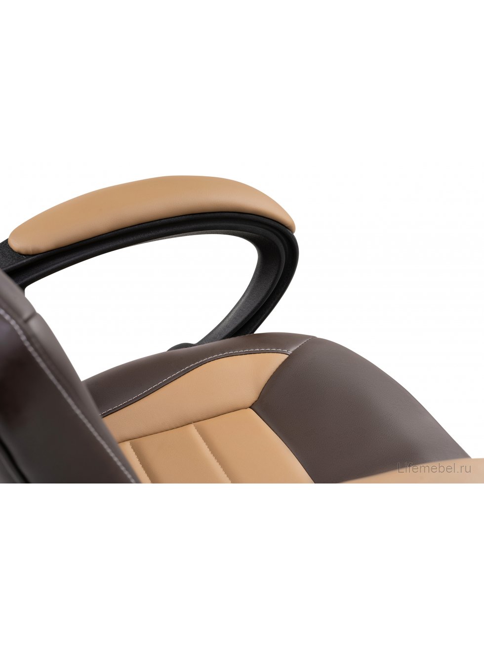 Компьютерное кресло Kadis коричневое / бежевое