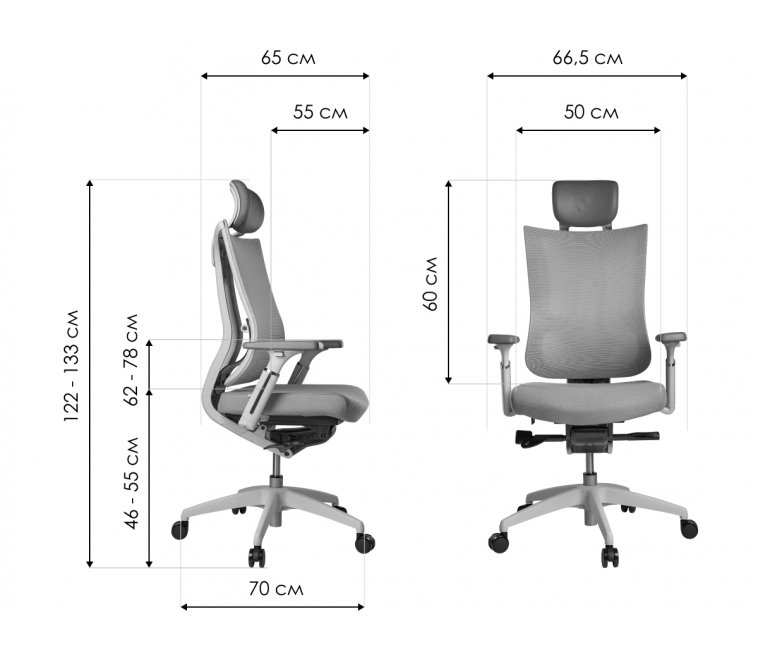 Компьютерное кресло Tone-M01W зеленое Компьютерное кресло Tone-M01W зеленое