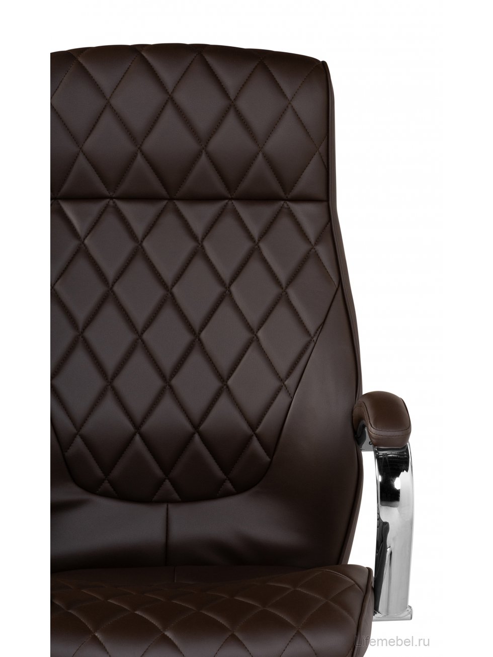 Компьютерное кресло Monte темно-коричневое