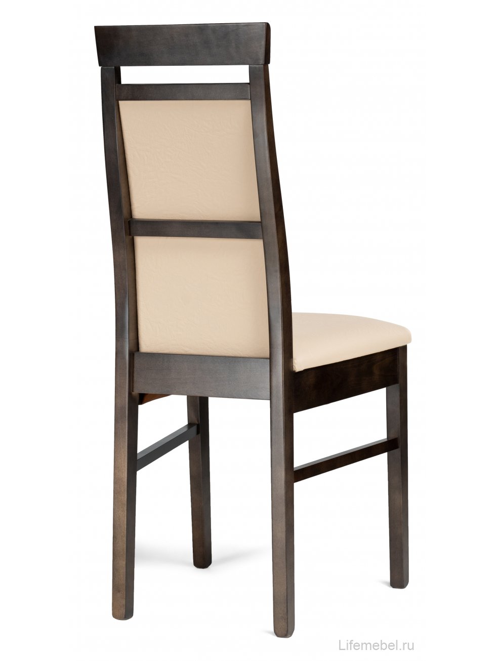 Деревянный стул Амиата орех / ваниль