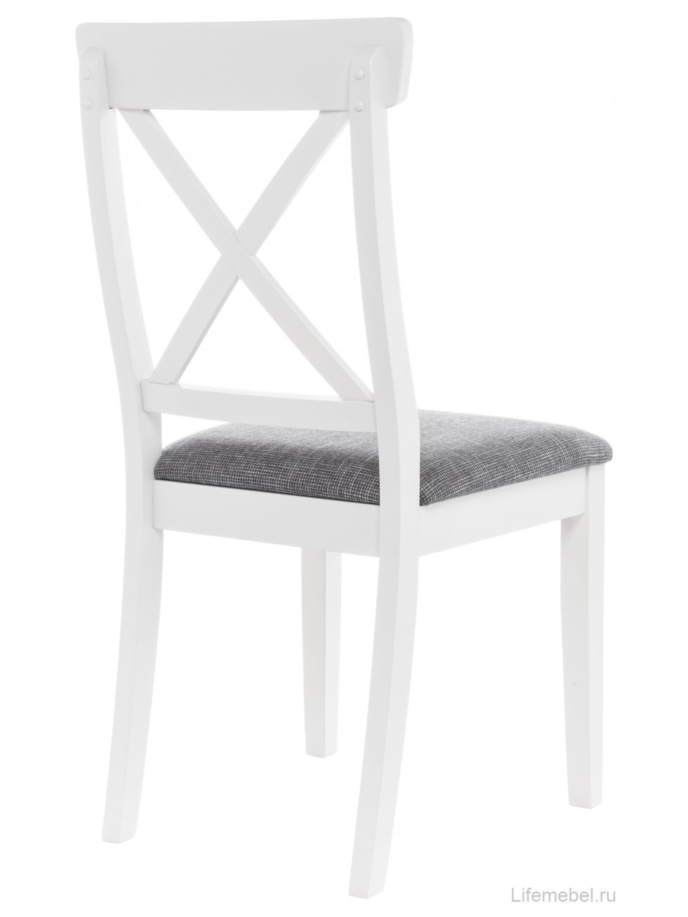 Деревянный стул Bern butter white / grey