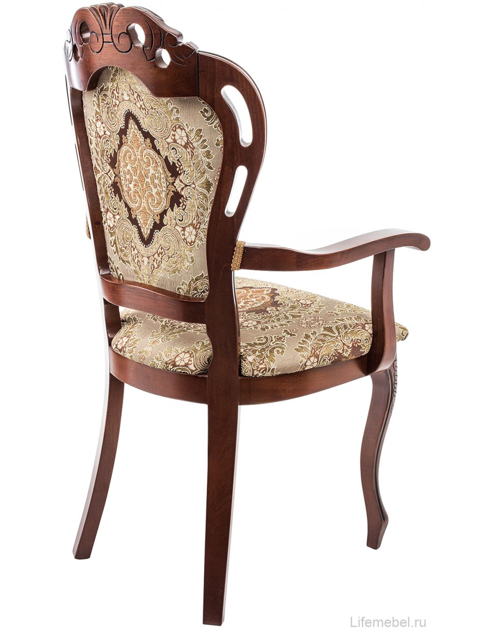 Кресло Bronte вишня / патина